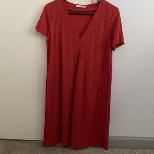 Zara Coral Dress